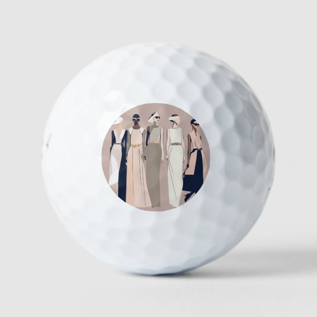 Balles De Golf Fashion Icon Golf Ball (Devant)