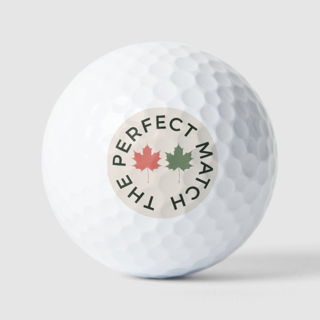 Balles De Golf Faveurs de mariage moderne Boho Sage Terracotta (Recto)