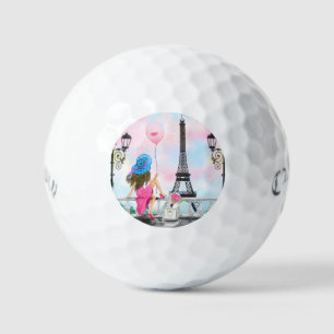 Balles De Golf Femme avec ballon à Paris Golf Ball Tour Eiffel