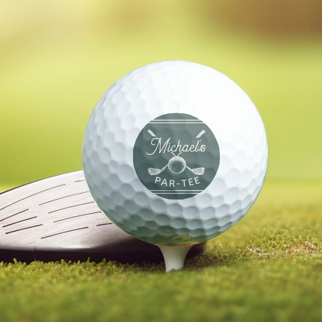 Balles De Golf Fête de Bachelor de Golf Amusante Dernier Swing Av (Créateur téléchargé)