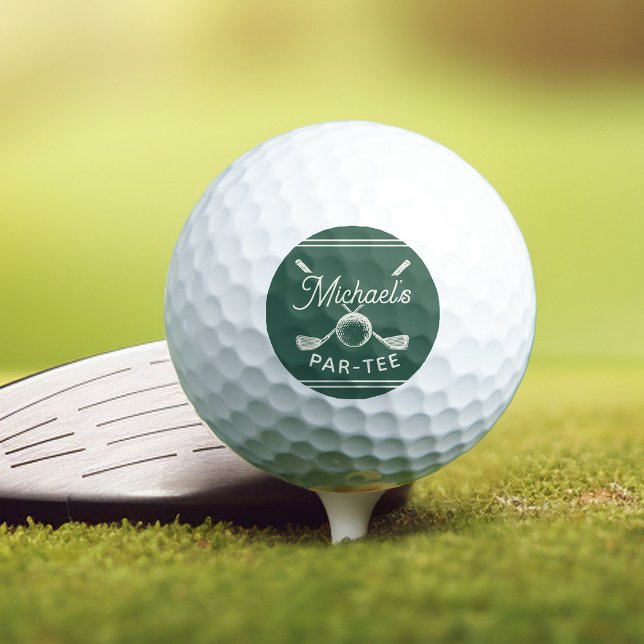 Balles De Golf Fête de golf de Bachelor amusante Dernier swing av (Créateur téléchargé)