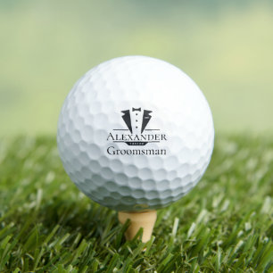Balles De Golf Fête de mariage Tuxedo Cadeaux Groomsman