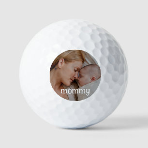 Balles De Golf Fête des mères personnalisée avec photo