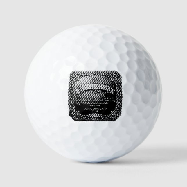 Balles De Golf Fête des Pères (Recto)