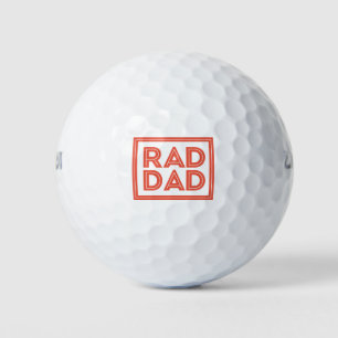 Balles De Golf Fête des pères - Rad Papa