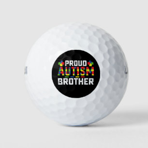 Balles De Golf Fière Autisme Fraternité Sensibilisation Famille A