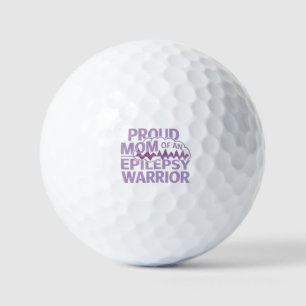 Balles De Golf Fière maman d'un guerrier épileptique Montrez votr
