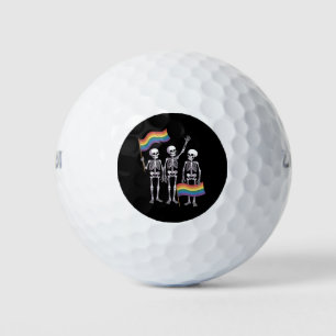 Balles De Golf Fierté Droits LGBT Lesbienne Gay Ally LGBTQ Trans