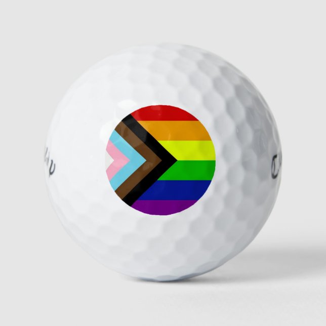 Balles De Golf Fierté LGBTQ+ (Devant)