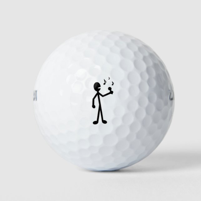 Balles De Golf Figure de stick (Devant)
