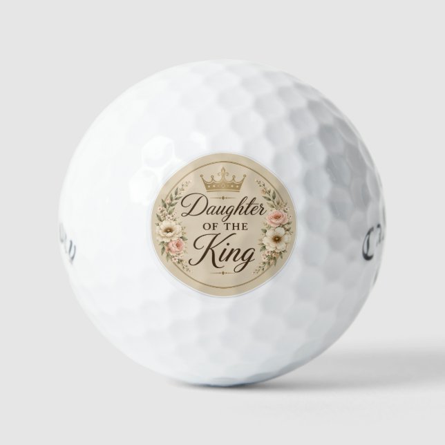 Balles De Golf Fille du Roi (Recto)