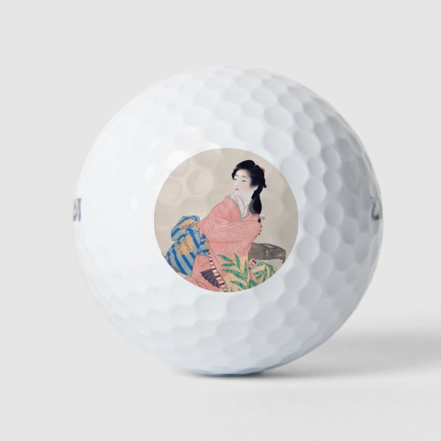 Balles De Golf Fille Miyuki (Belle Dame Japonaise) (Asiatique) (Devant)
