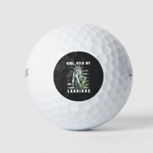 Balles De Golf Fille, Tiens mes oreilles Liberté Statut Américain