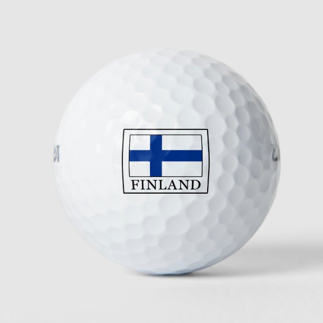 Balles De Golf Finlande (Devant)