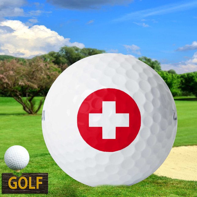 Balles De Golf First Aid & Emergency Golf Ball / golfeur (Créateur téléchargé)