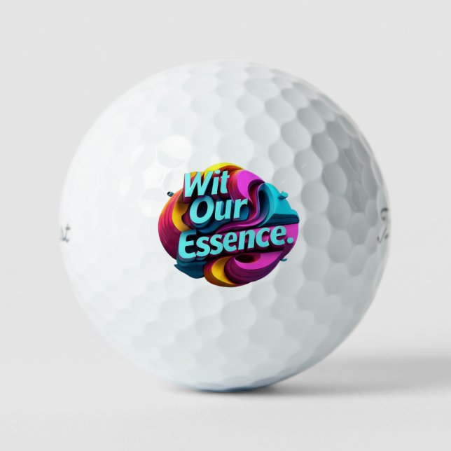 Balles De Golf "Flair artistique" (Recto)