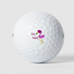 Balles De Golf Flamant rose flamboyant