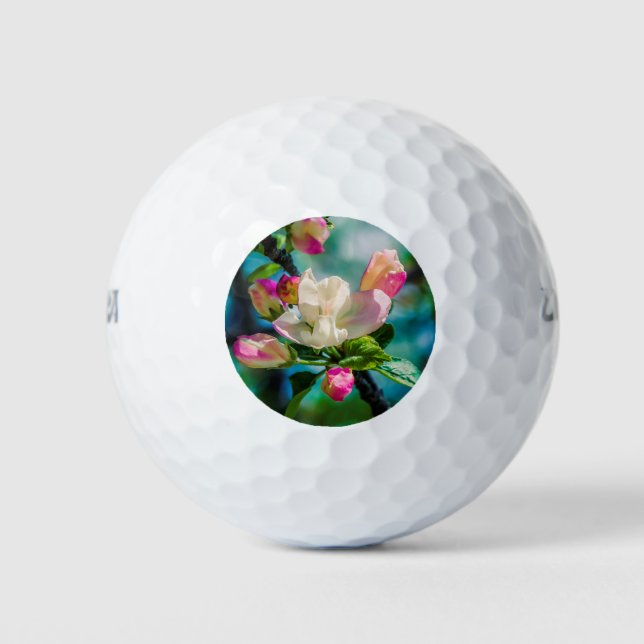 Balles De Golf Fleur et bourgeons de pommes de terre (Devant)