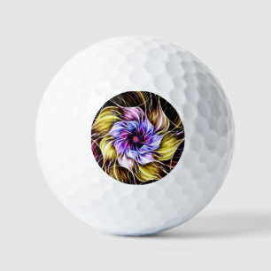 Balles De Golf fleur fractale
