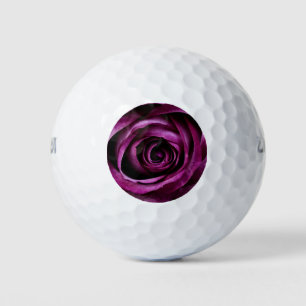 Balles De Golf Fleur Rose violet