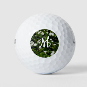 Balles De Golf Fleurs de jasmin Botanique tropicale florale