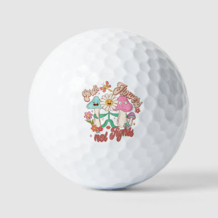 Balles De Golf Fleurs de prélèvement, pas combats   Champignons e