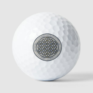 Balles De Golf FLEURS DE VIE - Symbole de géométrie sacrée Art 1