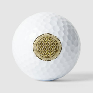 Balles De Golf FLEURS DE VIE - Symbole de géométrie sacrée Art 2