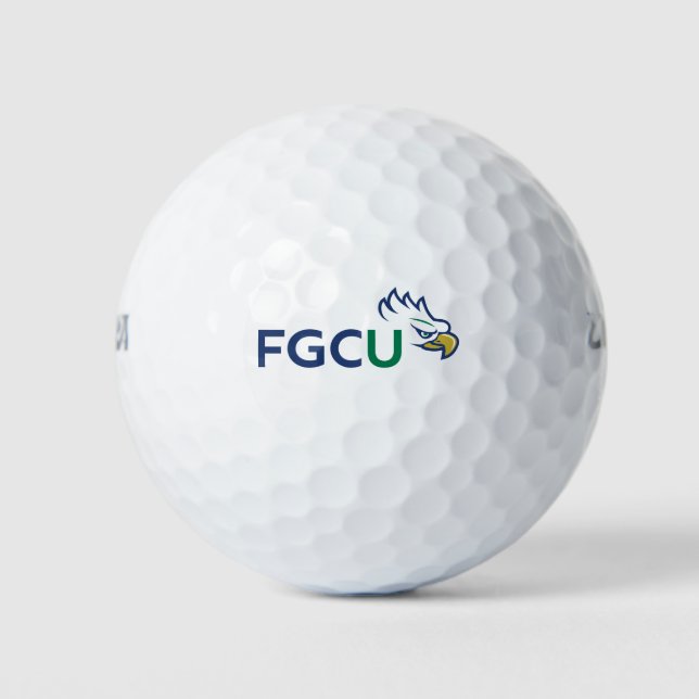 Balles De Golf Florida Gulf Coast University Eagles (Devant)
