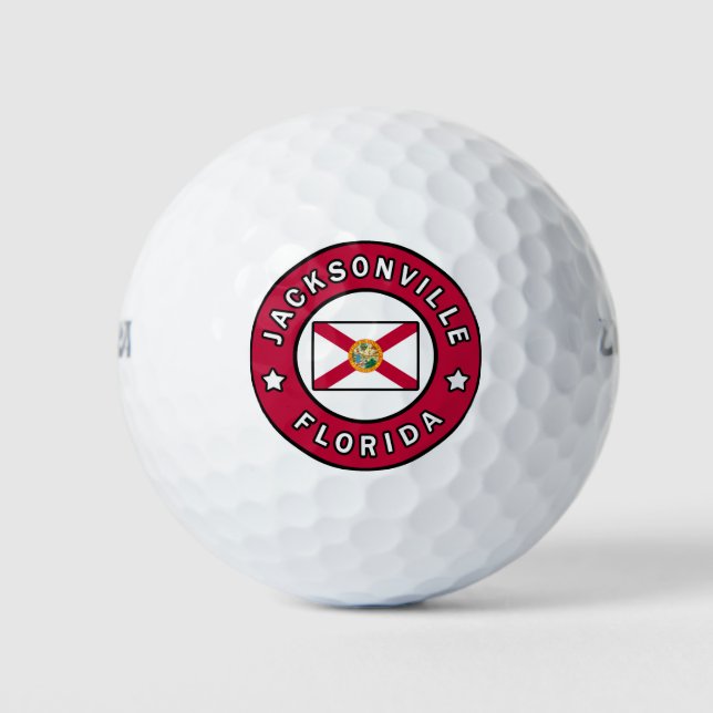 Balles De Golf Floride de Jacksonville (Devant)