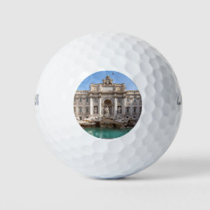 Balles De Golf Fontaine de Trevi tôt le matin - Rome, Italie