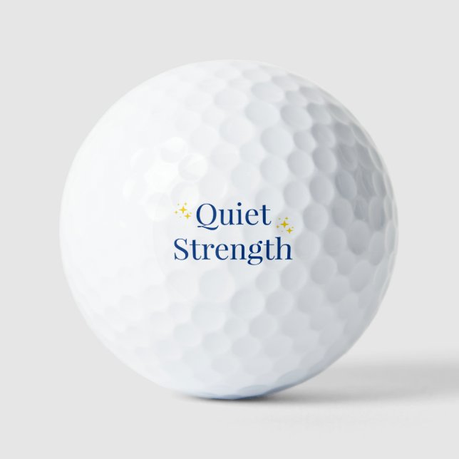 Balles De Golf Force Tranquille (Recto)