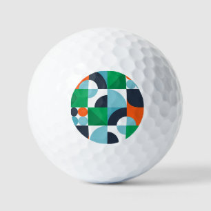 Balles De Golf Formes et formes simples Abstraites