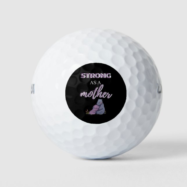 Balles De Golf Forte Comme Mère (Devant)