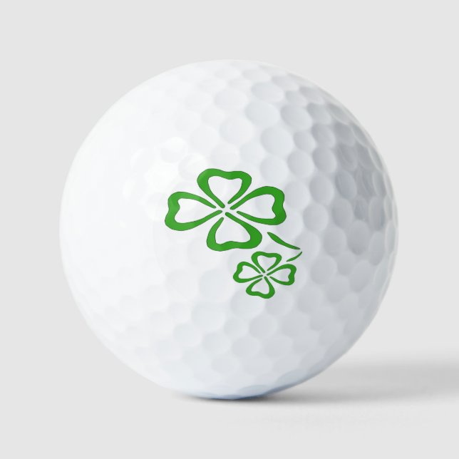 Balles De Golf Four Leaf Clover (Recto)