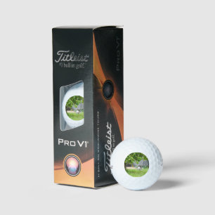 Balles De Golf Fox Terrier Funny Scare Face