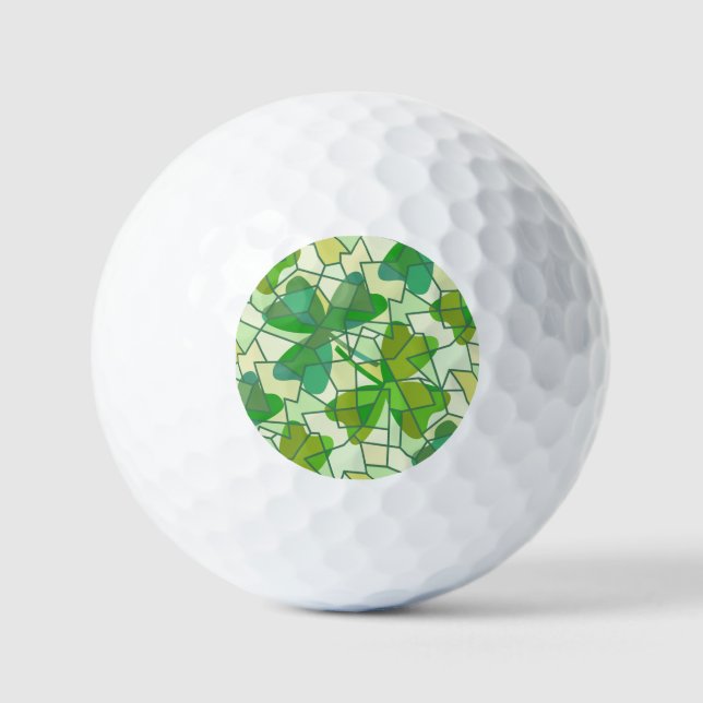 Balles De Golf Fragments shamrocks (Recto)
