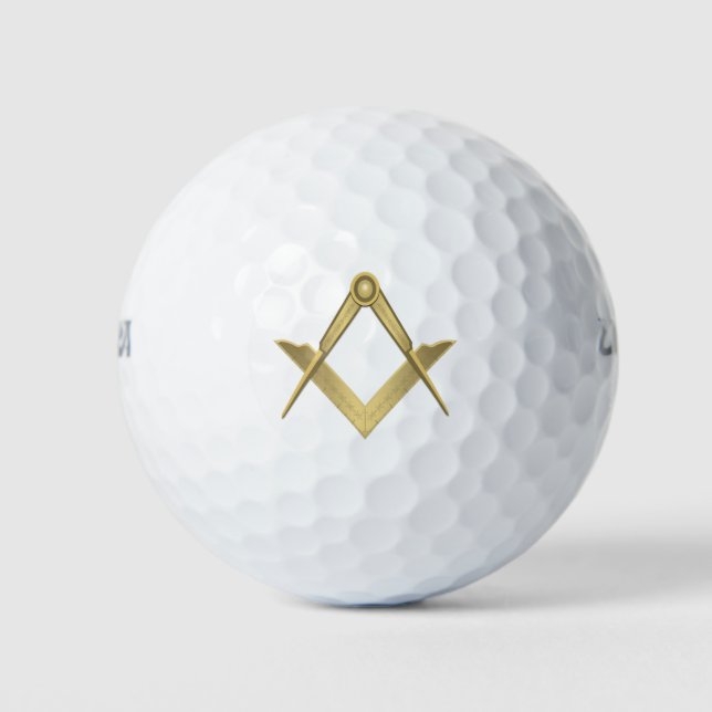Balles De Golf Freemason (Devant)