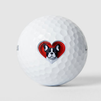 Balles De Golf French Bulldog Cute Frenchie Dog Lover