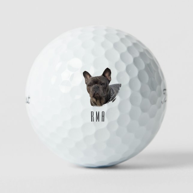 Balles De Golf Frenchie Bouledogue français (Recto)