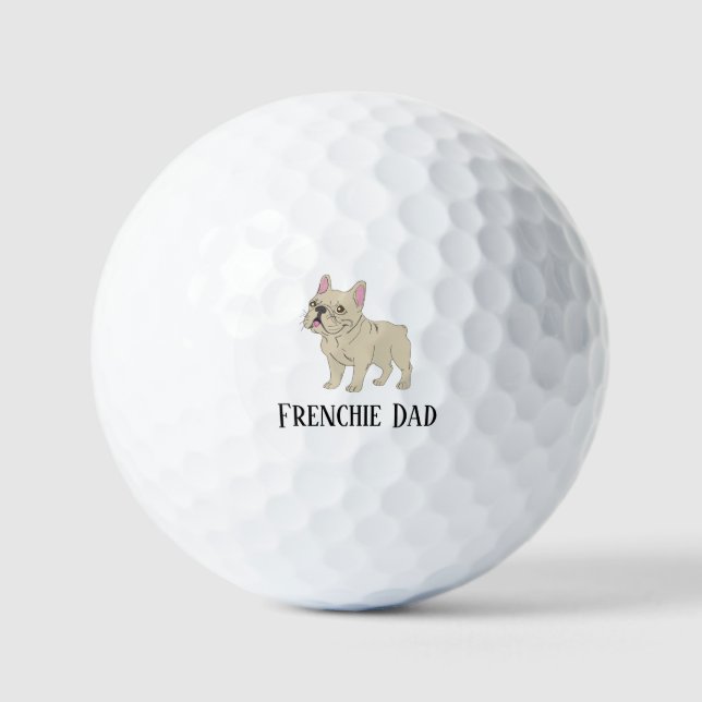 Balles De Golf Frenchie Dad (Recto)