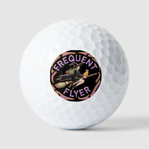 Balles De Golf Fréquente Sorcière de circulaire Une drôle d'Hallo