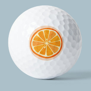Balles De Golf Fruit Fun aux agrumes orange