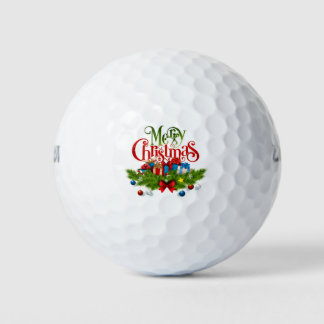 Balles De Golf Fun Christmas Designs