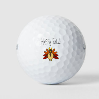 Balles De Golf Fun Fall Turkey