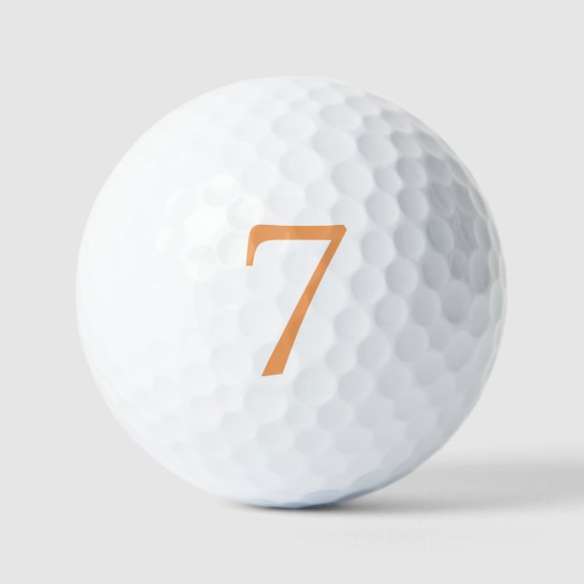 Balles De Golf Funny 67 Six Sept Couple Mème Correspondant Hallow (Recto)