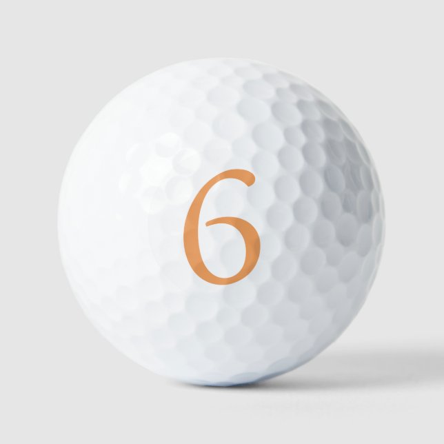 Balles De Golf Funny 67 Six Sept Couple Mème Correspondant Hallow (Recto)