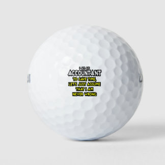 Balles De Golf Funny Accountant Venin Ideas Golf