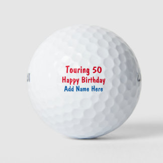 Balles De Golf FUNNY Bonne visite d'anniversaire