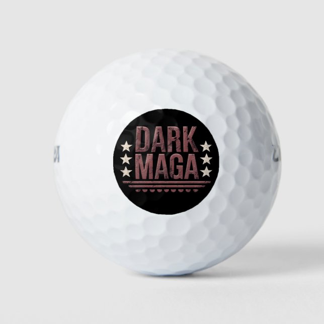Balles De Golf Funny DARK MAGA 2024 (Devant)